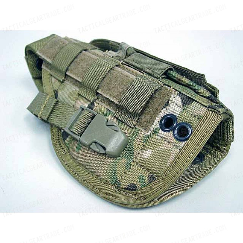 Flyye 500D Molle Pistol Belt RH Holster Multicam