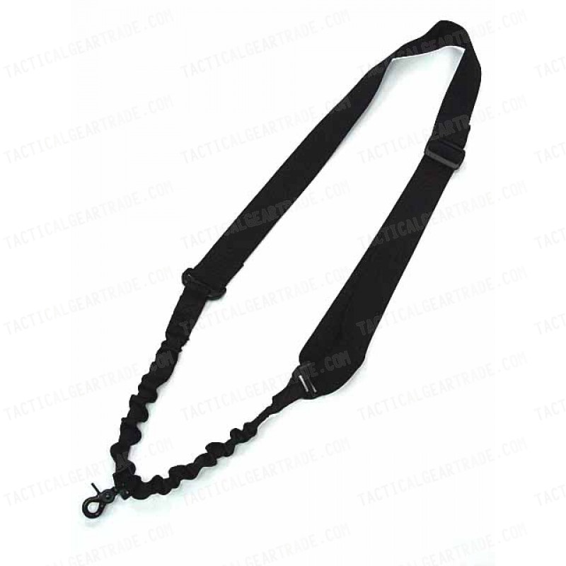 Flyye 1000D Elastic Bungee Hook CQB Rifle Sling Black