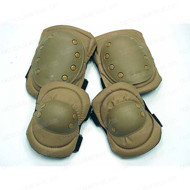 Tactical Knee & Elbow Pads Coyote Brown