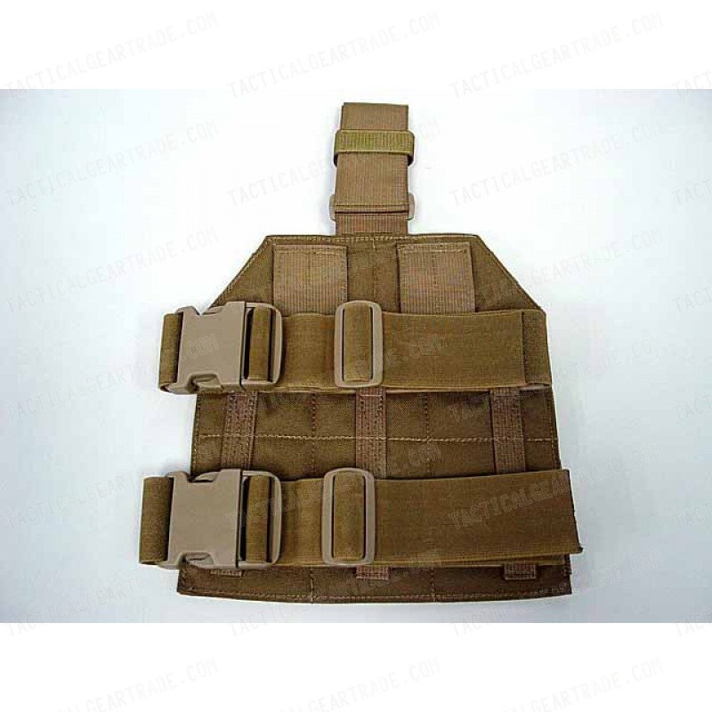 Flyye 1000D Molle Drop Leg Panel Platform Coyote Brown