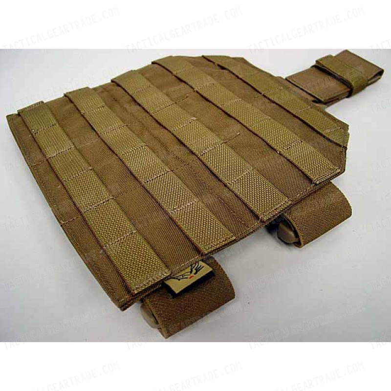 Flyye 1000D Molle Drop Leg Panel Platform Coyote Brown