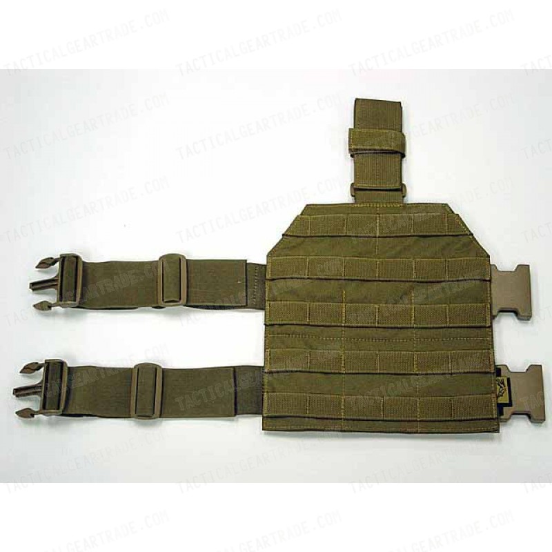 Flyye 1000D Molle Drop Leg Panel Platform Khaki