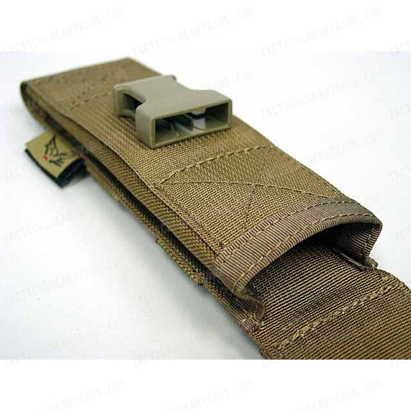 Flyye 1000D Molle Airsoft Silencer Holder Pouch Coyote Brown