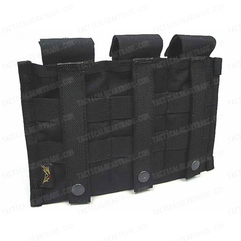 Flyye 1000D Molle Triple M4/M16 Mag Pouch Ver.MI Black