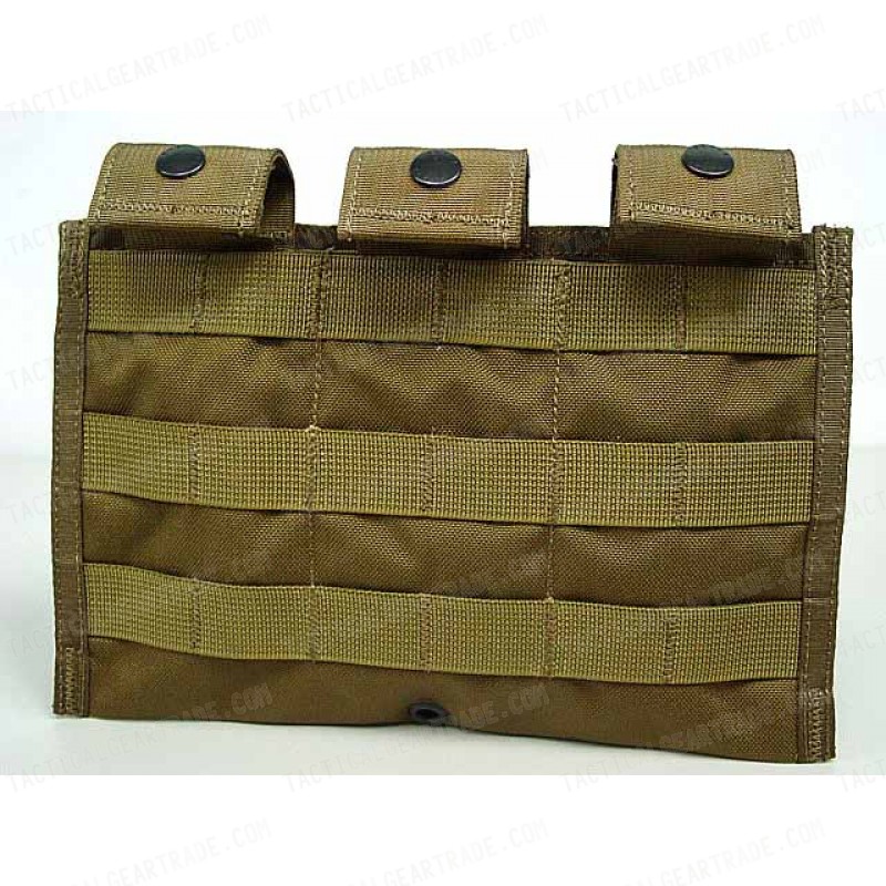 Flyye 1000D Molle Triple M4/M16 Mag Pouch Ver.MI Coyote Brown