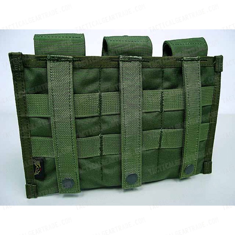 Flyye 1000D Molle Triple M4/M16 Mag Pouch Ver.MI OD