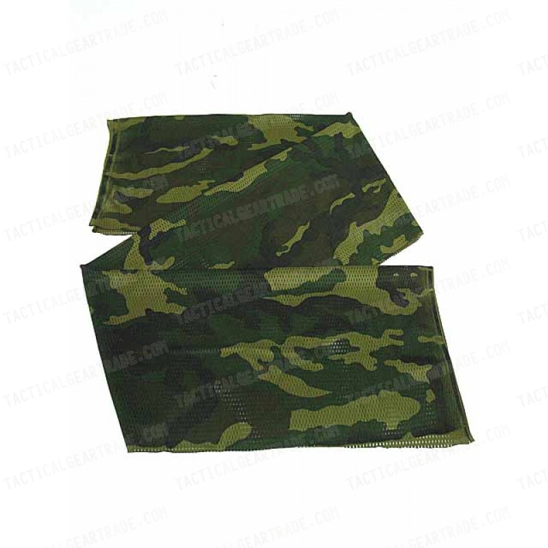 USMC Army Scrim Scarf Face Veil Mask Camo Woodland OD