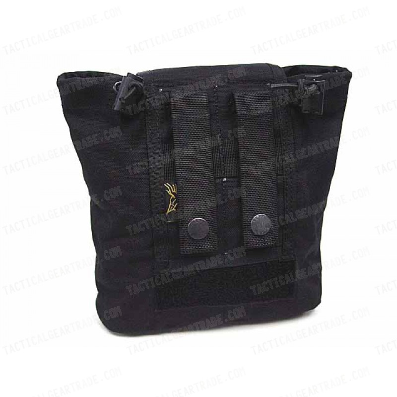 Flyye 1000D Molle Folding Magazine Drop Pouch Bag Black