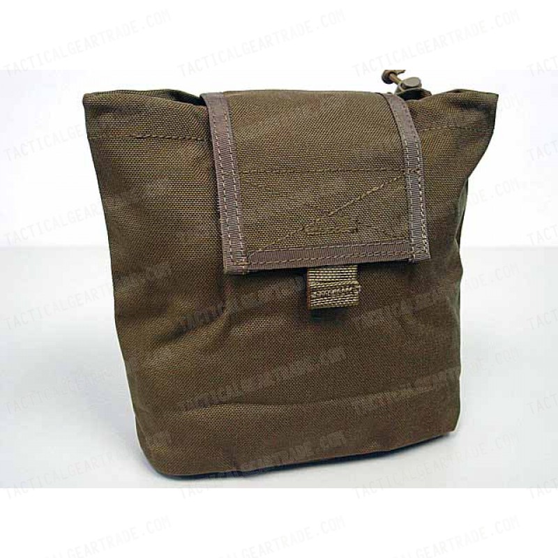 Flyye 1000D Molle Folding Magazine Drop Pouch Bag Coyote Brown