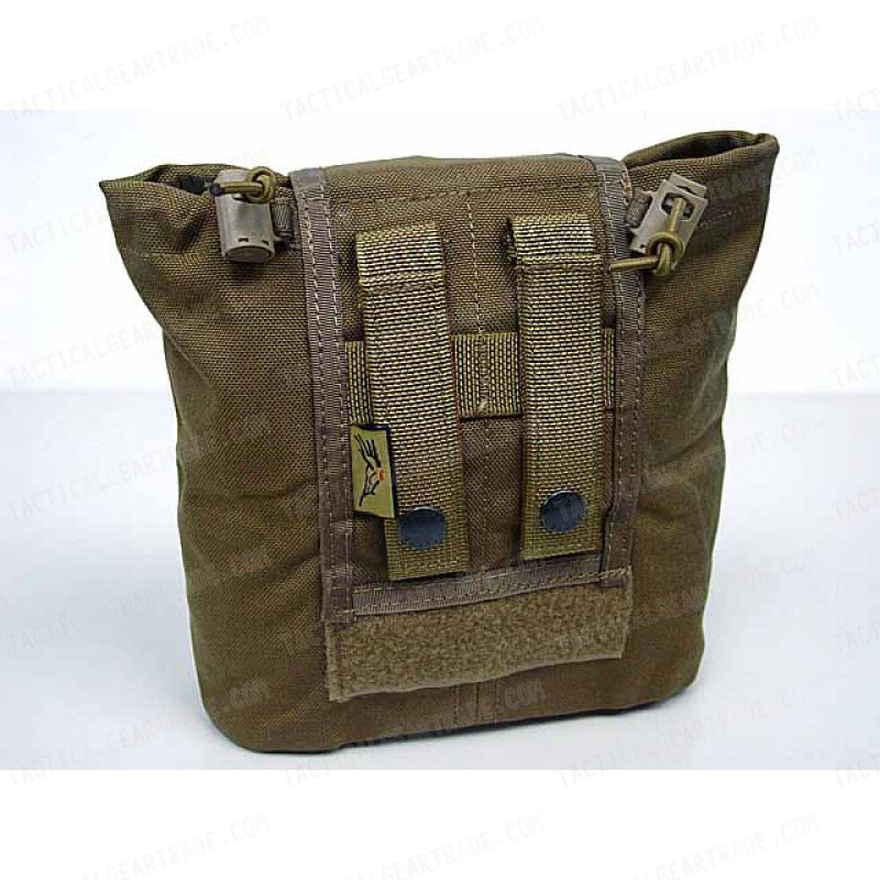 Flyye 1000D Molle Folding Magazine Drop Pouch Bag Coyote Brown