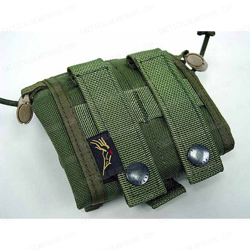 Flyye 1000D Molle Folding Magazine Drop Pouch Bag OD