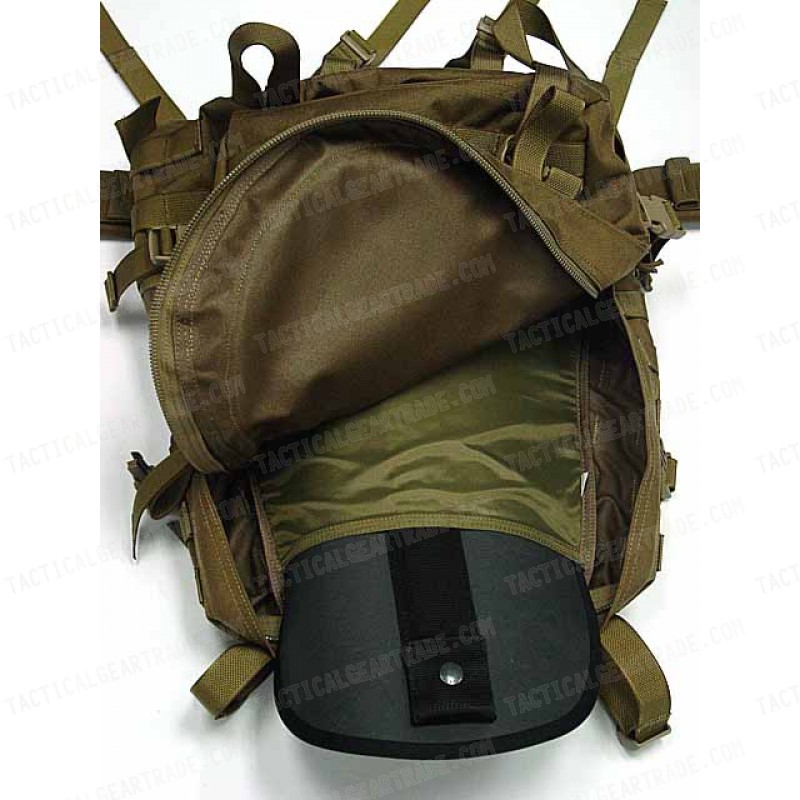 Flyye 1000D Molle AIII 3 Day Backpack w/Extra Pack Coyote Brown