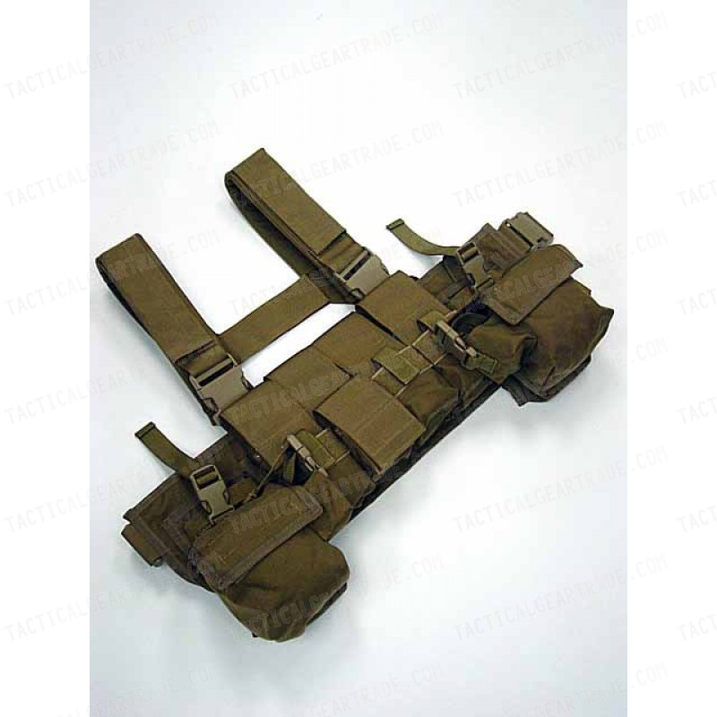 Flyye 1000D Tactical LBT 1961A Band Chest Rig Vest Coyote Brown