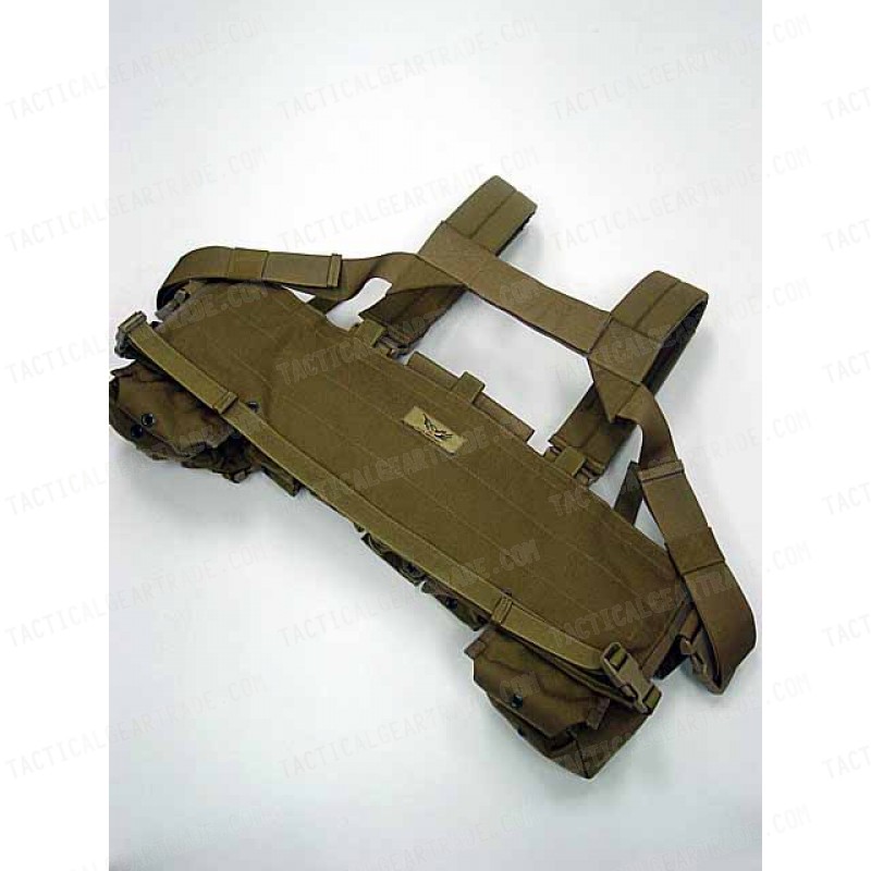 Flyye 1000D Tactical LBT 1961A Band Chest Rig Vest Coyote Brown