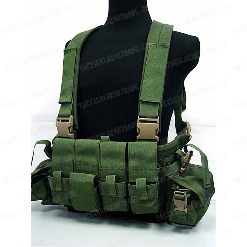 Flyye 1000D Tactical LBT 1961A Band Chest Rig Vest OD