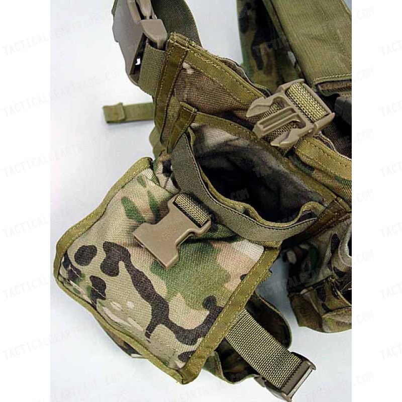 Flyye 500D Tactical LBT 1961A Band Chest Rig Vest Multicam