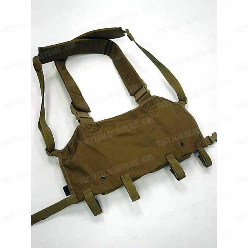 Flyye 1000D Tactical LBT AK Magazine Chest Rig Vest Coyote Brown