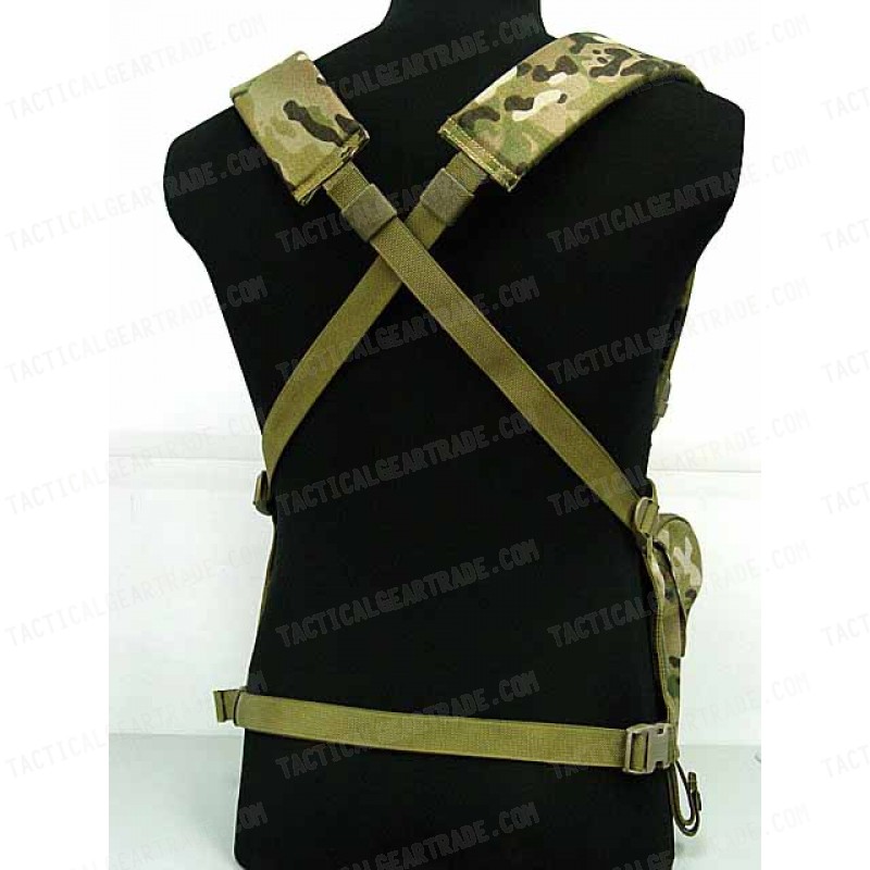 Flyye 500D Tactical LBT AK Magazine Chest Rig Vest Multicam