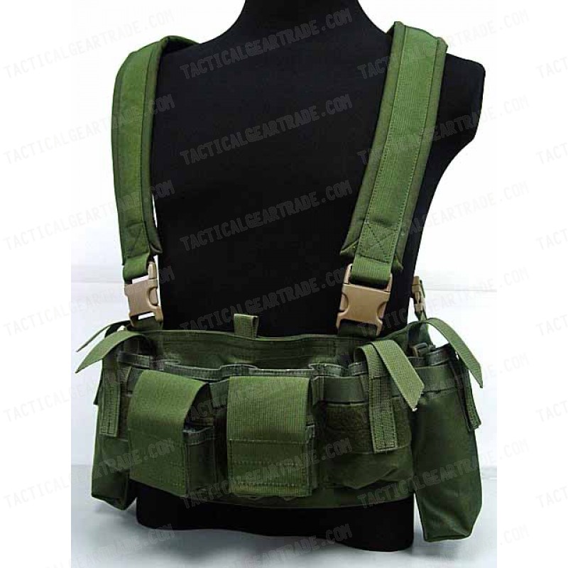 Flyye 1000D Tactical LBT M4 Magazine Chest Rig Vest OD for $57.74