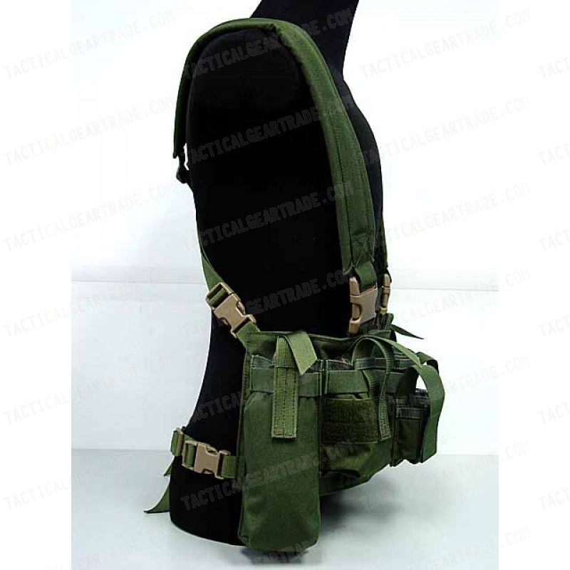 Flyye 1000D Tactical LBT M4 Magazine Chest Rig Vest OD for $57.74