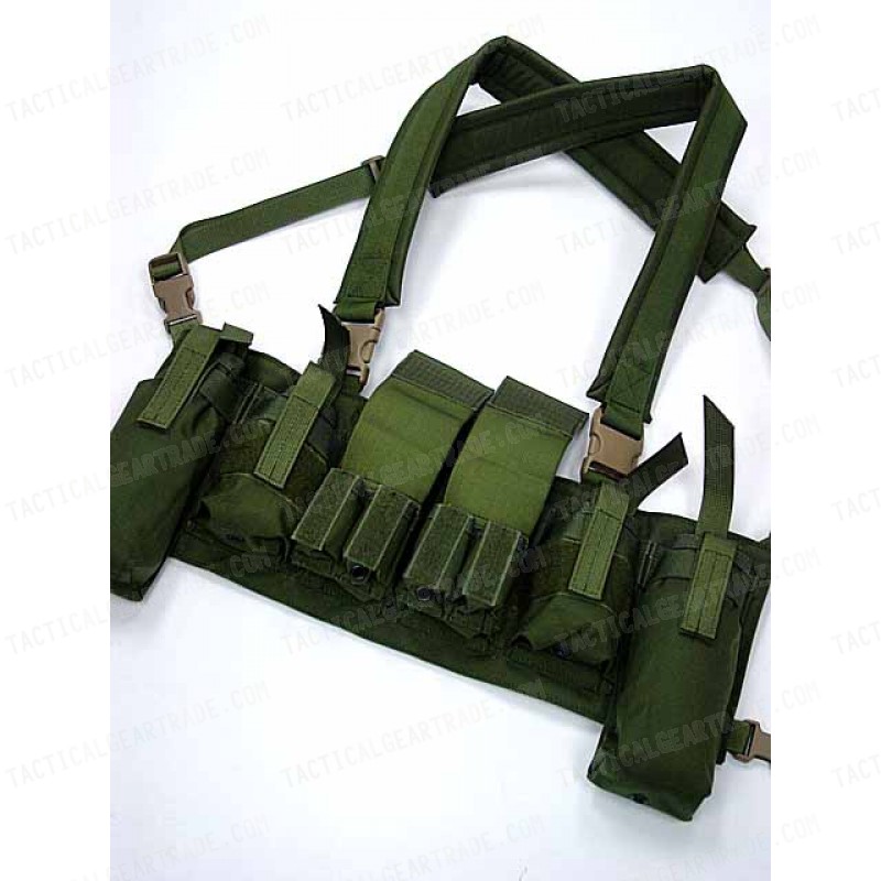 Flyye 1000D Tactical LBT M4 Magazine Chest Rig Vest OD