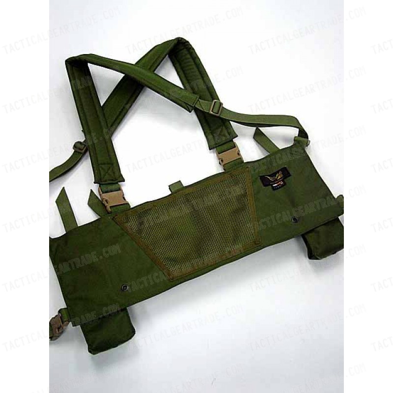 Flyye 1000D Tactical LBT M4 Magazine Chest Rig Vest OD