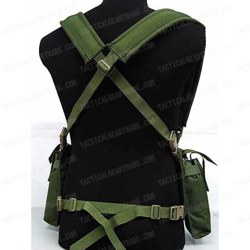 Flyye 1000D Tactical LBT M4 Magazine Chest Rig Vest OD