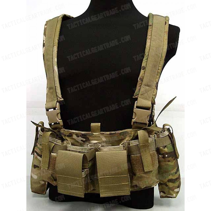 Flyye 1000D Tactical LBT M4 Magazine Chest Rig Vest Multicam