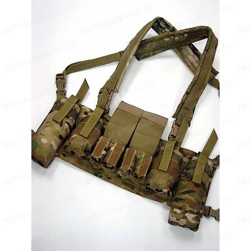 Flyye 1000D Tactical LBT M4 Magazine Chest Rig Vest Multicam