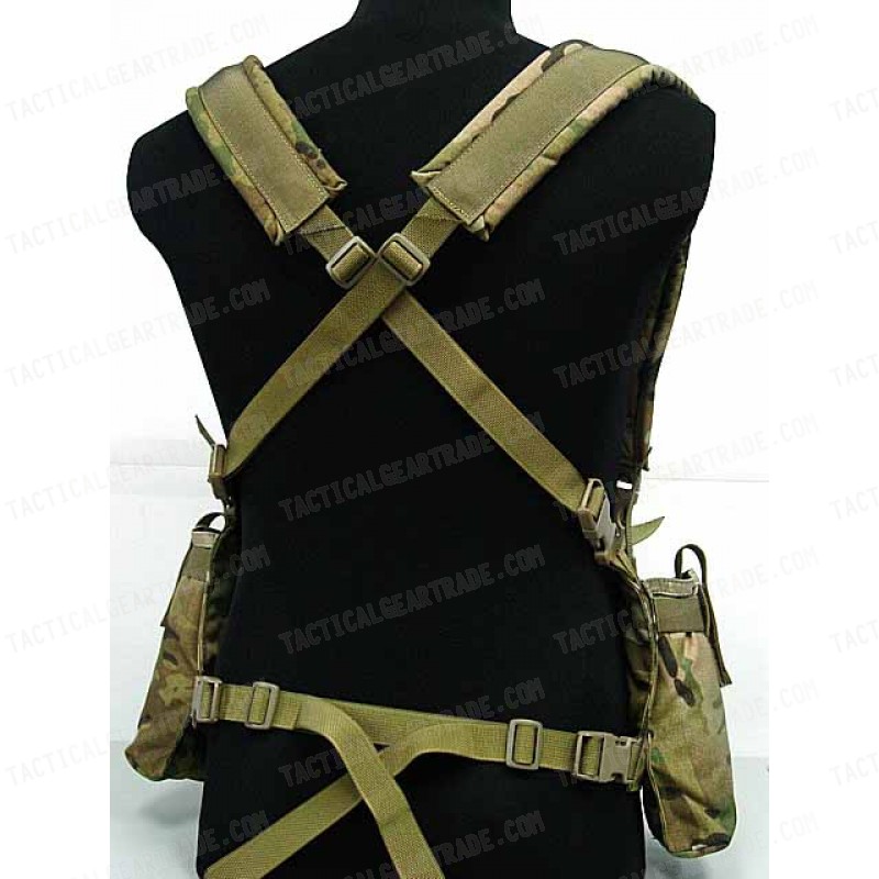 Flyye 1000D Tactical LBT M4 Magazine Chest Rig Vest Multicam