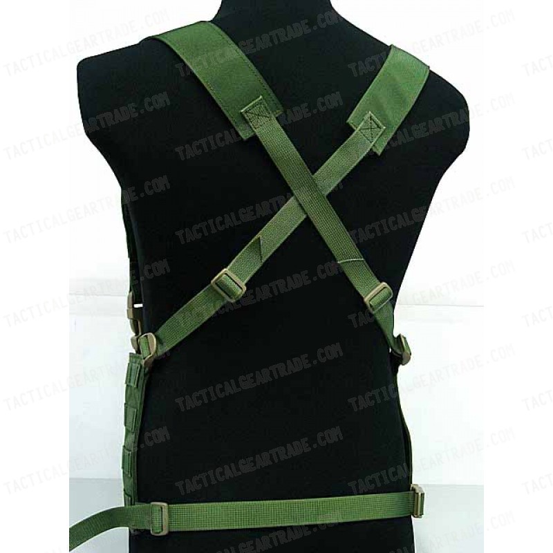 Flyye 1000D Molle LAW ENF Magazine Chest Rig Vest OD