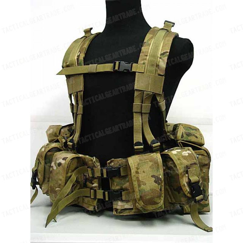 Flyye 500D 1195J SEALs Floating Harness Chest Rig Multicam