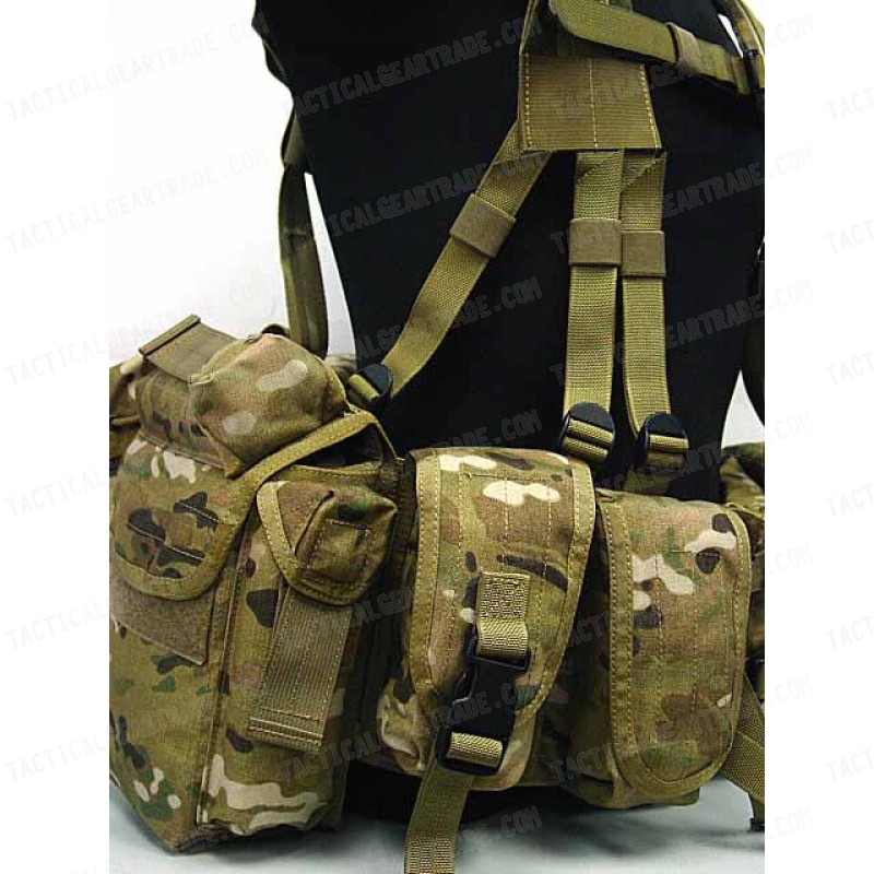 Flyye 500D 1195J SEALs Floating Harness Chest Rig Multicam