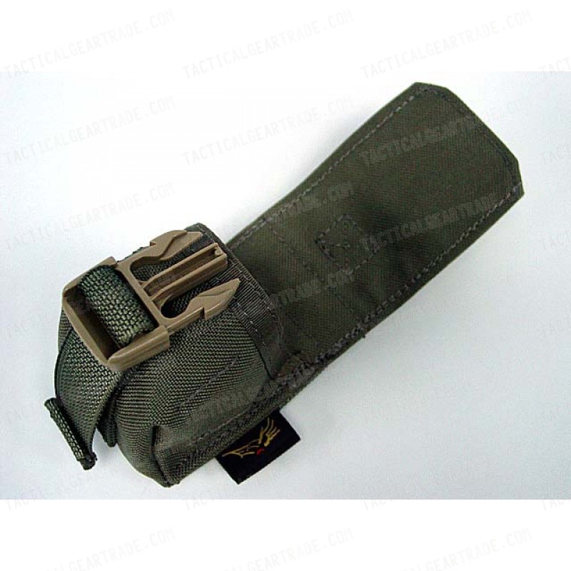 Flyye 1000D Molle Single Frag Grenade Pouch Ranger Green