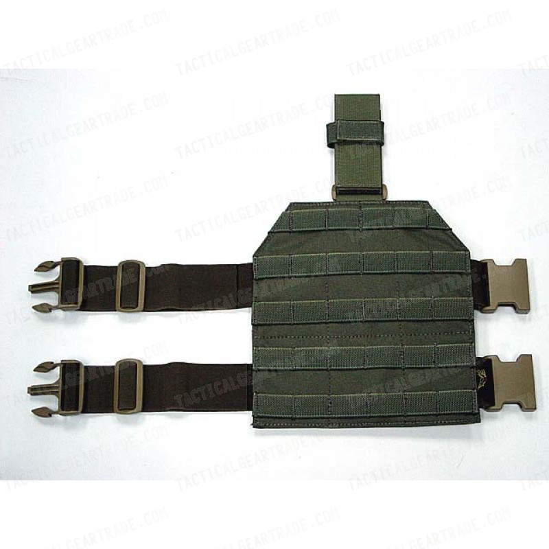 Flyye 1000D Molle Drop Leg Panel Platform Ranger Green