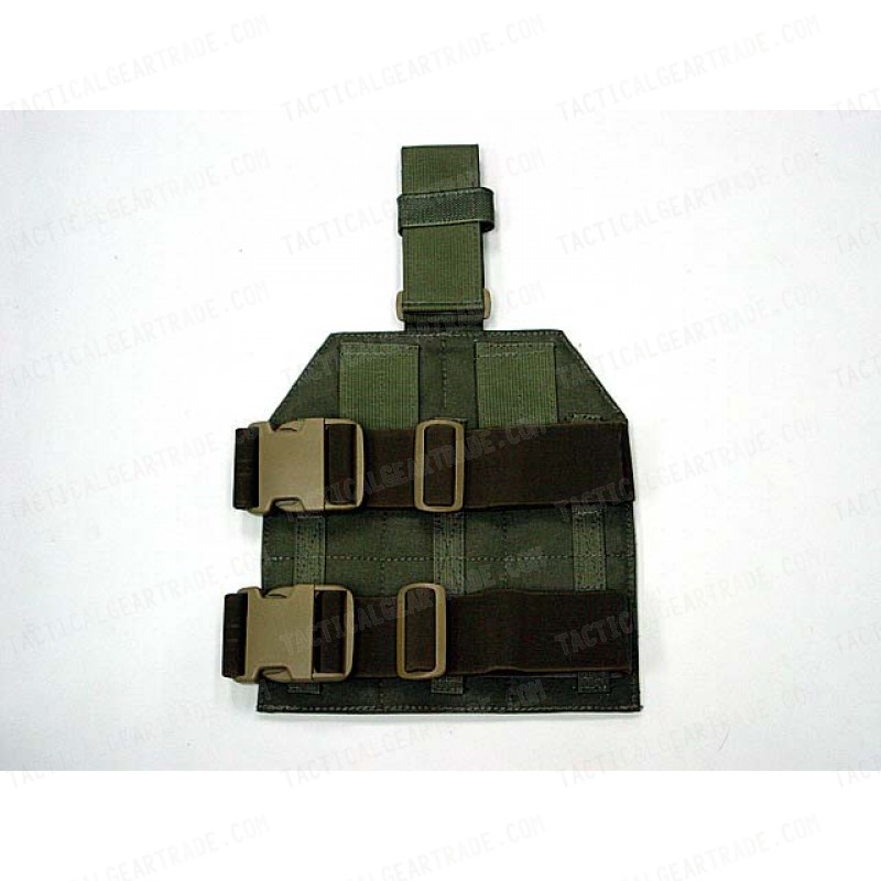 Flyye 1000D Molle Drop Leg Panel Platform Ranger Green