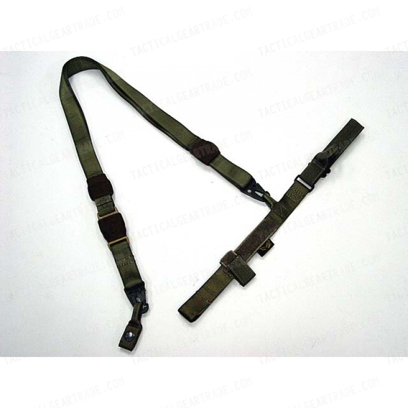 Flyye 1000D Airsoft 3-Point QD Rifle Sling Ranger Green