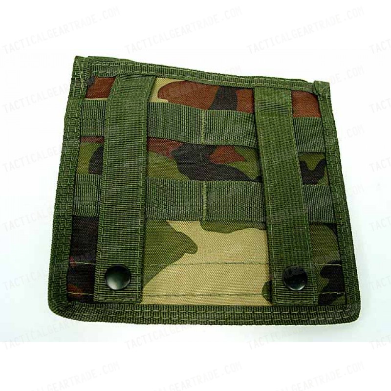 Molle MOD Map Torch Admin Pouch Camo Woodland