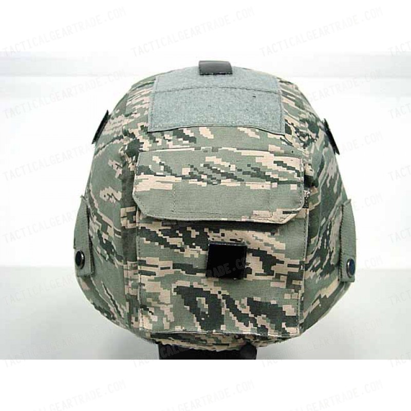 USGI MICH TC-2000 ACH Helmet Cover Digital ABU Camo Ver. 1