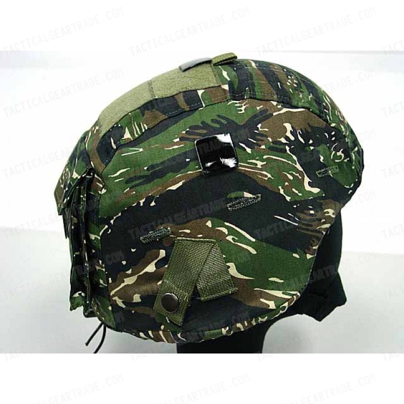 USGI MICH TC-2000 ACH Helmet Cover Tiger Stripe Camo Ver. 1