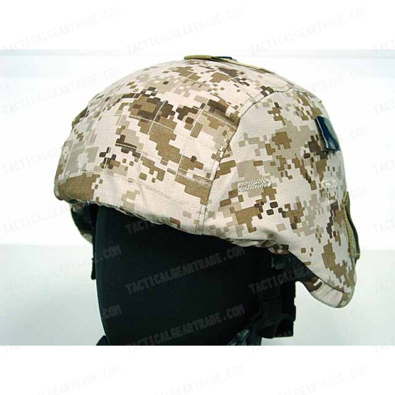 USGI MICH TC-2000 ACH Helmet Cover Digital Desert Camo Ver. 1