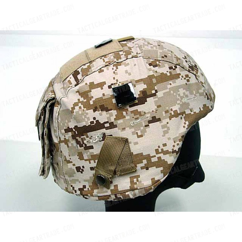 USGI MICH TC-2000 ACH Helmet Cover Digital Desert Camo Ver. 1
