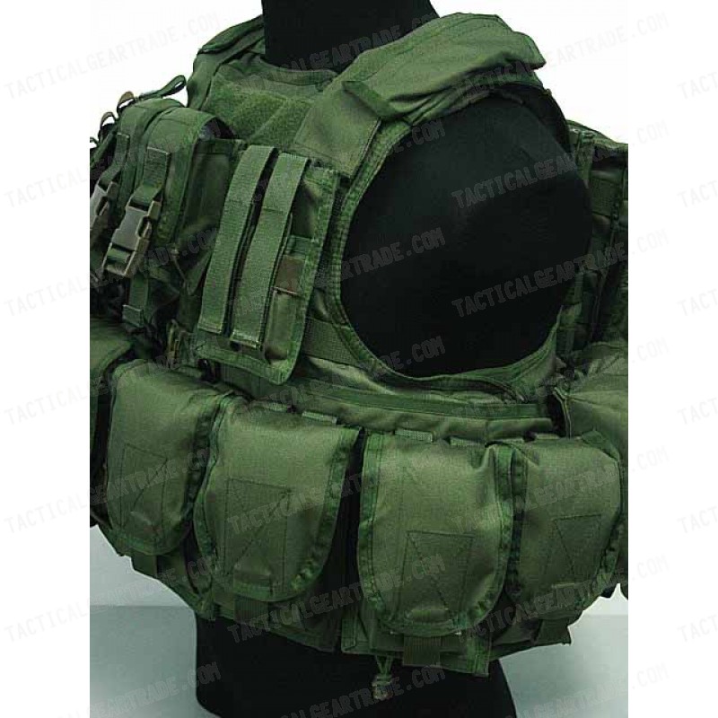 Molle 900D RAV Tactical Carrier Vest with 20 Pouch OD