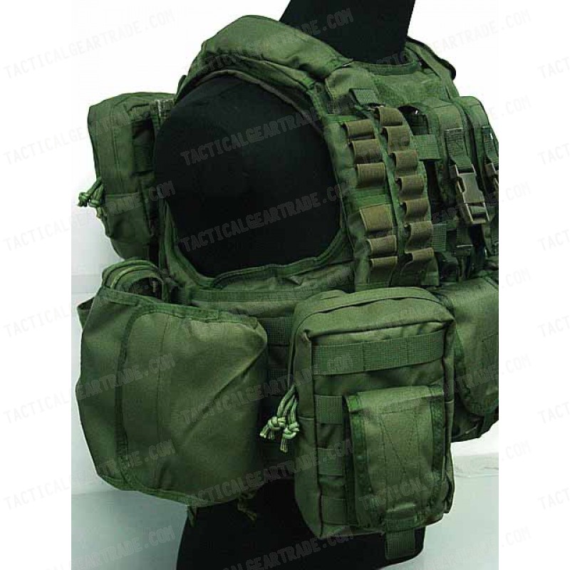 Molle 900D RAV Tactical Carrier Vest with 20 Pouch OD