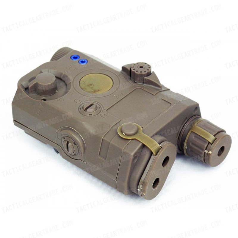 BATTLEAXE AN/PEQ 15 Style Battery Case Box Tan w/ RIS Mount