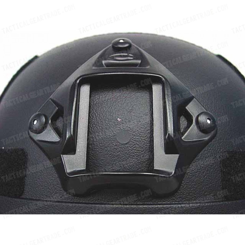 MICH TC-2000 ACH Helmet with NVG Mount & Side Rail Black
