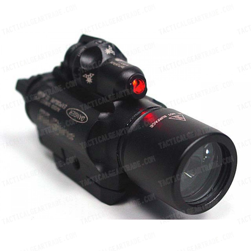 X400 Type CREE LED Flashlight Weaponlight & Red Laser