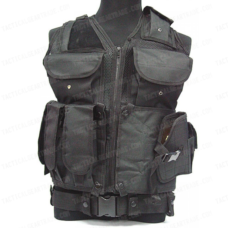 USMC Hunting Combat Tactical Vest Type A Black