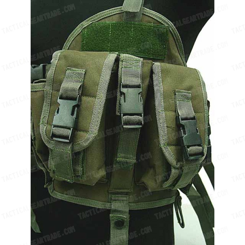 US Navy Seal CQB LBV Modular Assault Vest OD