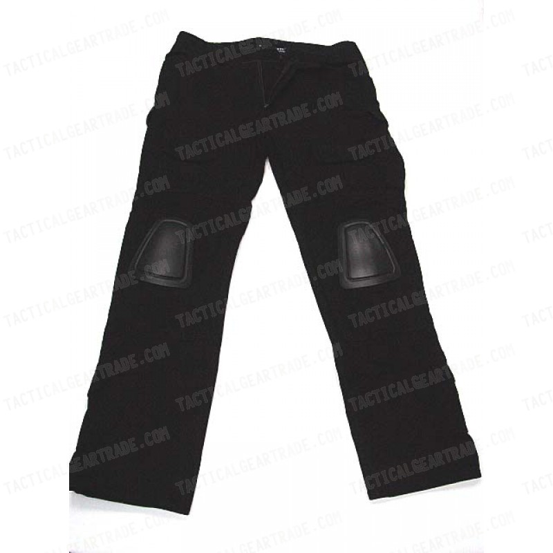 Gen 2 Style Tactical Combat Pants with Knee Pads Black